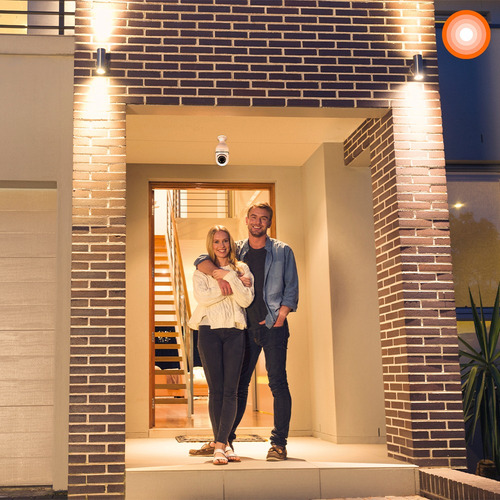 Lampara Led Con Camara De Seguridad Wifi Base E27 Blanco Frío