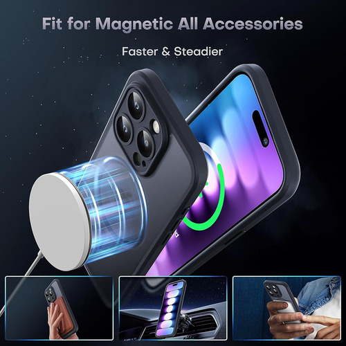 Chh Funda Tocol 3 En 1 Magnética For iPhone 15 Pro Max,...