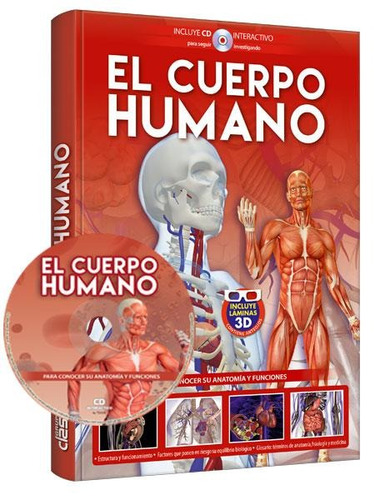 Libro: El Cuerpo Humano 3d Clasa