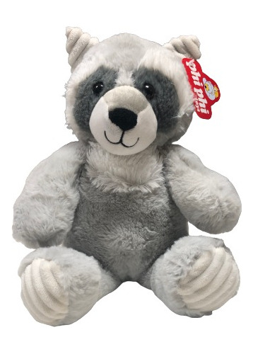 Peluche Lobito Phi Phi Toys Gris Suave Y Adorable 40cm