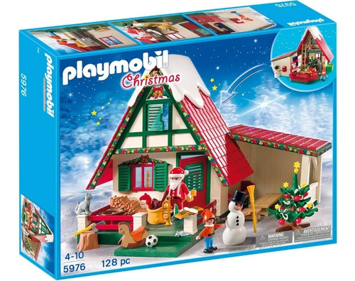 La Casa De Papá Noel Playmobil Navidad 5976 Playlgh