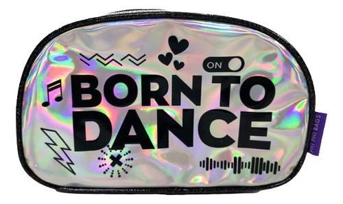 Cartuchera Born To Dance 2 Cierre Pvc Phi Phi Sharif Express Color Unico