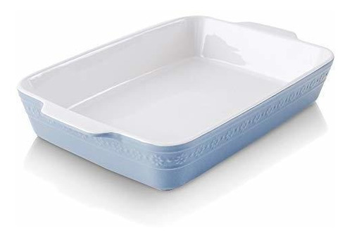 Koov Individual Lasagne Pan Deep, Rectangular 9x13 Baking Di