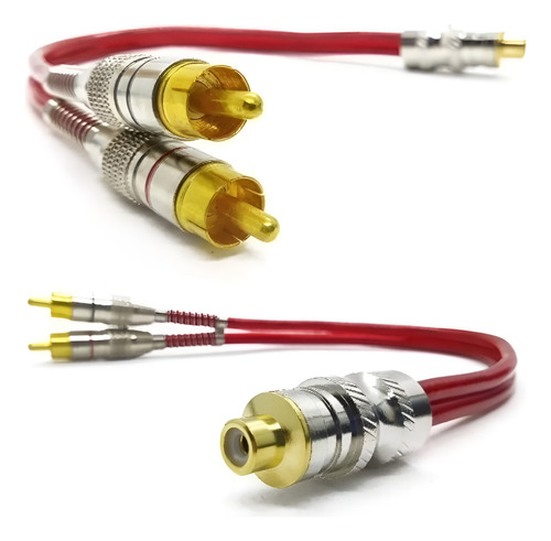 Módulo Taramps Ts400 + Rca Blindado 5mt + 2 Cabos Y Blindado Cor Branco