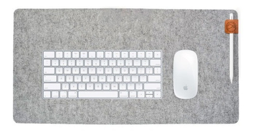 Pad Mouse Largo Detalles En Cuero Diseño O Gamer Desk