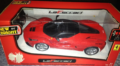 Carro Control Remoto New Bright Ferrari Radio No Tyco Rc Rojo (Usado)