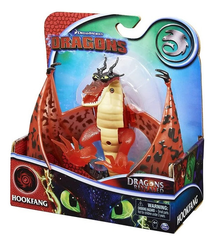 Muñeco Cómo Entrenar A Tu Dragón Hookfang Original 