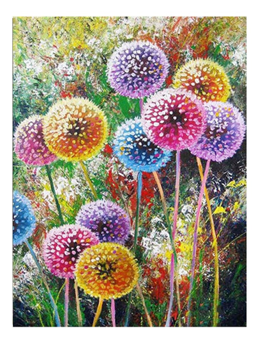 Diy Diamond Painting 5d S10097 Dandelion 40x30 Drill