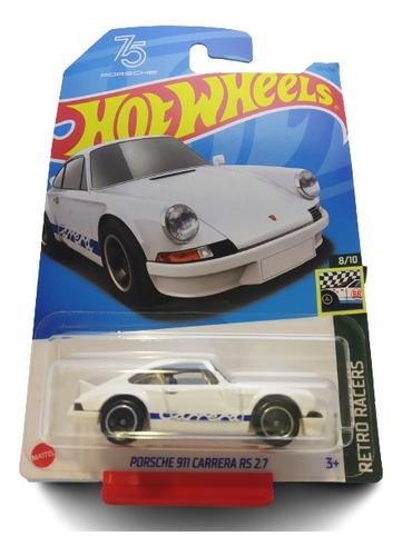 Porsche 911 Carrera Rs2.7 Branco - Retro Racers - Hot Wheels