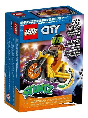 Lego 60297 City Ciudad Moto Acrobática Demolición