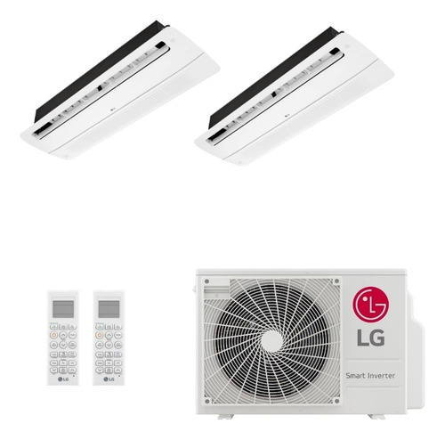 Ar Condicionado Multisplit Bi 27000 Btu(9000+18000) Quente/frio - Inverter - LG - 220v - Amnw18gttc0 Amnw09gtuc0 / A3uw21gfac Ar Condicionado Multisplit Bi 27000 Btu(9000+18000) Quente/frio - Inverter - LG - 220v - Amnw18gttc0 Amnw09gtuc0 / A3uw21gfac