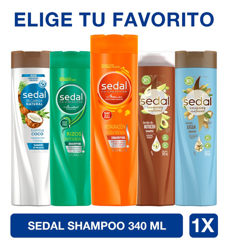 Sedal Shampoo 340ml