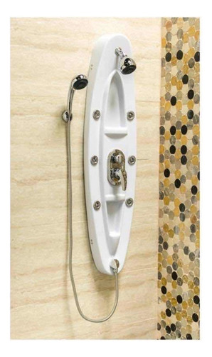 Columna Ducha 6 Minijets Blanco Dacqua