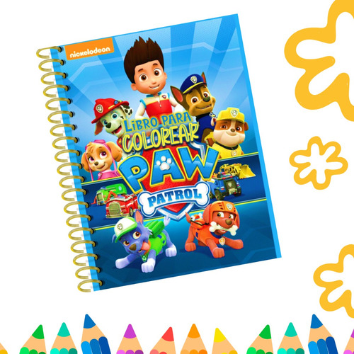 Libro Para Colorear Paw Patrol