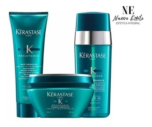 Kerastase Pack Therapiste Shampoo+mascara+serum+ Regalo