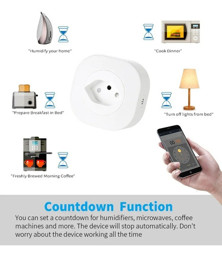 Enchufe Inteligente Wifi 220v 16a App Smart