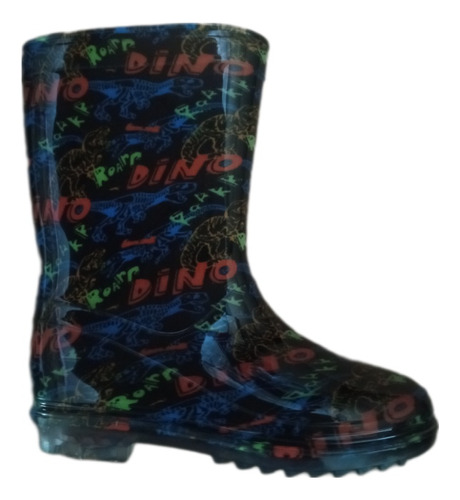 Botas De Lluvia Para Niños De Dinosaurios 