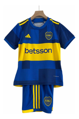 Conjunto Boca Juniors 23/24. Deportivo Para Niños