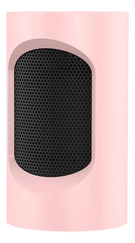 Mini Calentador Compacto Estufa De Piso Portátil De 600w Color Rosa