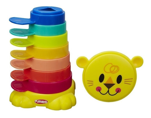 Torre León Apilables Bebe Motricidad Playskool Hasbro B0501