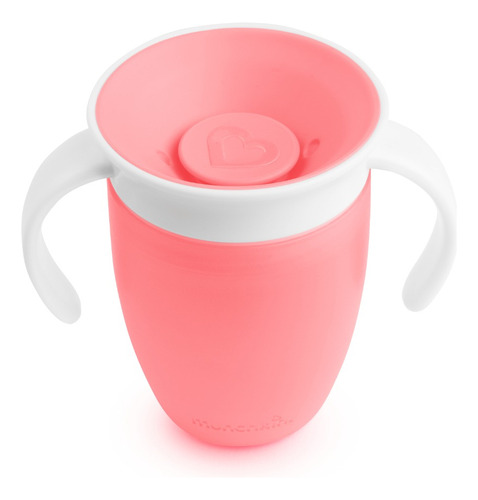      Vaso Entrenador Miracle 360 7 Oz Munchkin Rosado