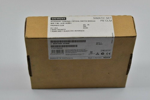 Siemens 6gk1503-2cb00 Simatic Net Profibus Olm Optical Switc