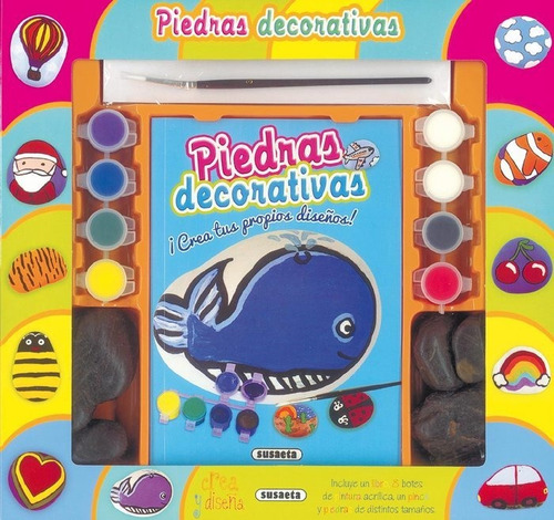 Piedras Decorativas, De Susaeta, Equipo. Editorial Susaeta En Español