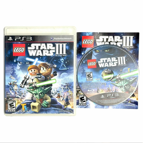 Lego Star Wars 3 The Clone Wars - Juego Físico Playstation 3