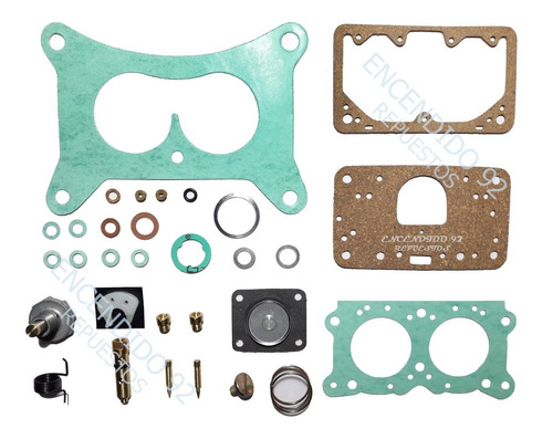 Kit Reparación Carburador - Holley 2 Bocas Ford F100 350 V8