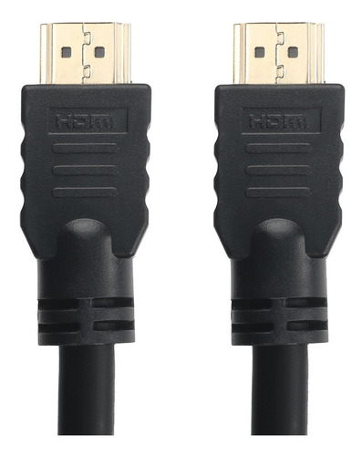 Imagem 2 de 5 de Kit Adaptador Hdmi P/ Mini Ouro 24k+cabo Hdmi 1.4 15m Wi358