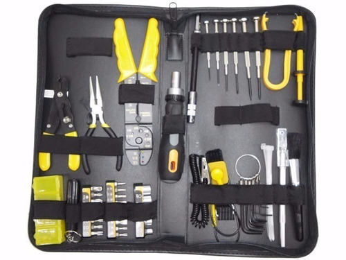 Kit 60 Piezas Herramientas Reparación Set Computacion