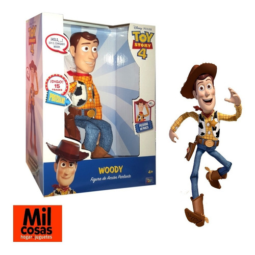 Woody Sonido 15 Frases Toy Story 4 Vaquero Disney Milcosas