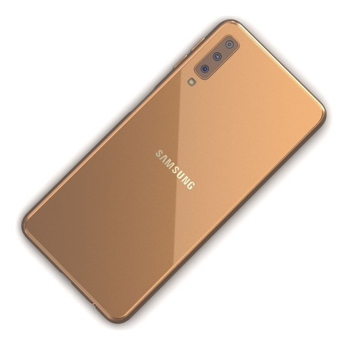Samsung Galaxy A7 4gb Ram Android 64gb Amoled Dorado (Reacondicionado)