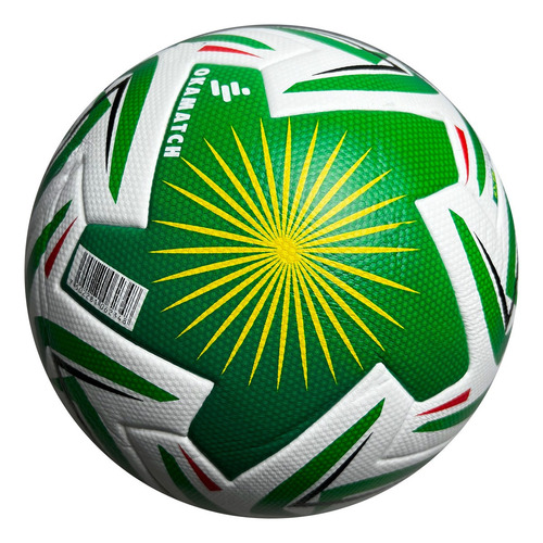 Balón De Fútbol Oka Match 2.0 Termoformado N°5 Verde