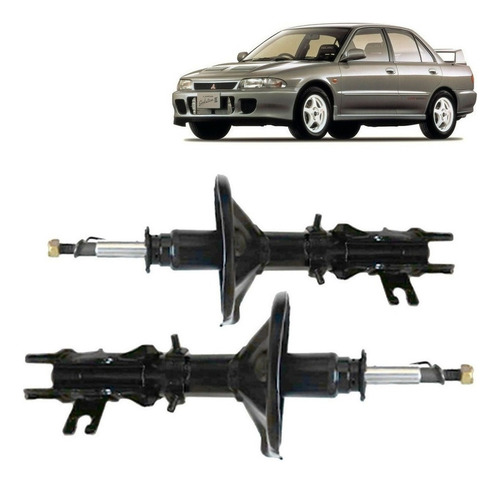 Par Amortiguadores Delanteros Para Mitsubishi Lancer 93/99