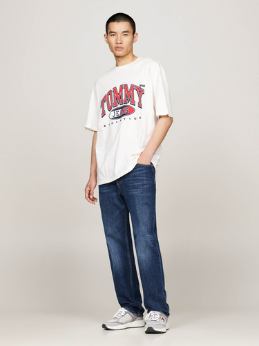 Playera Oversize Estilo Informal De Hombre Tommy Jeans