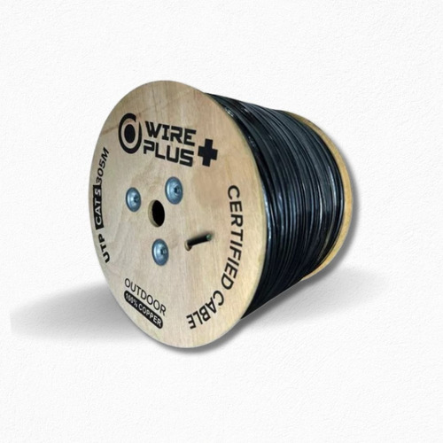 Cable Utp Cat5e Exterior 100 Mts Wireplus