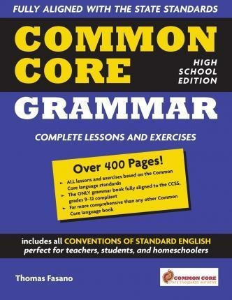 Common Core Grammar - Thomas Fasano (paperback)