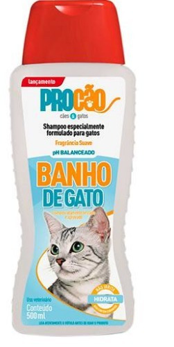 Shampoo Banho De Gato 500ml - Procão - 5135