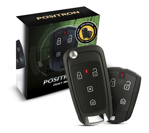 Alarme Positron Ex360 Blade Cyber Exact Carro Chave Canivete