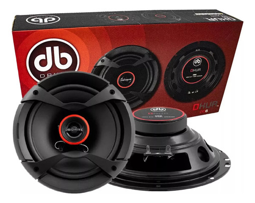 Bocinas Db Drive Db6 Okur 6.5 PuLG 2 Vías 120w Máx 30w Rms