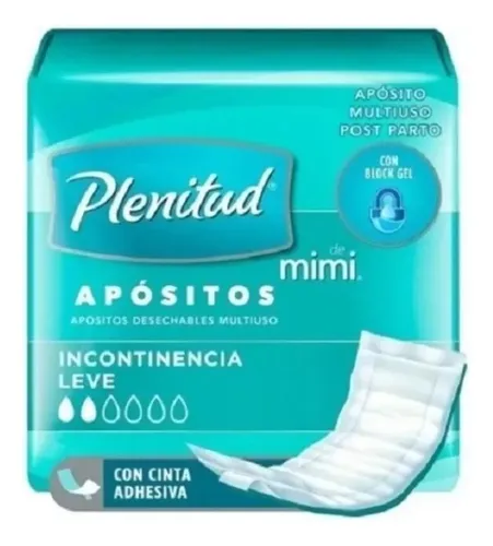 Apósito Plenitud Incontinencia Leve 1 Paquete 40 un