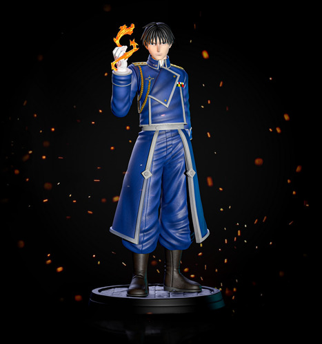 Roy Mustang  Full Metal Alchemist- Arte Plastico