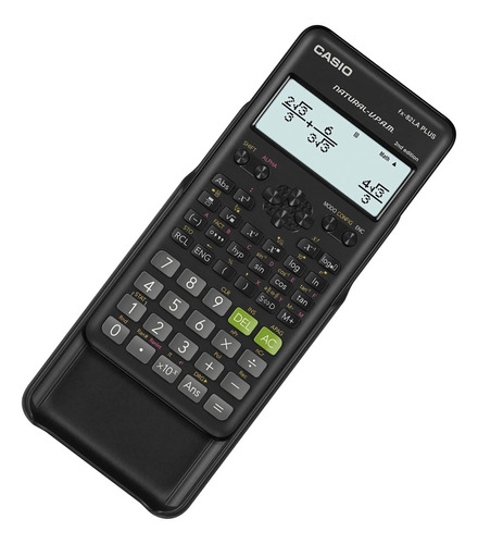 Calculadora Cientifica Casio Fx-82la Plus 2da Edición Negra