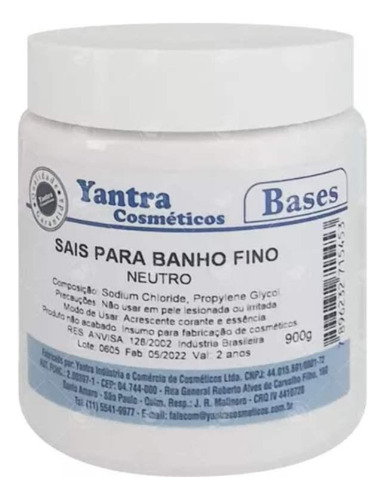 Sais De Banho Grosso Para Banho Esfoliação Relaxante - 900g