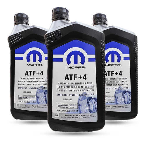 Aceite De Transmision Automatica Atf+4 Mopar Original