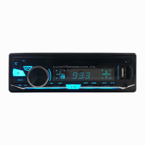Radio Auto Bluetooth Mp3 Aux Usb + Control