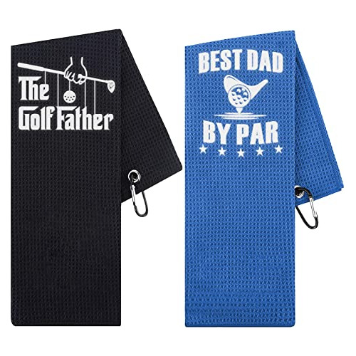 Regalos Divertidos De Golf Papá, 2 Toallas De Golf Gol...