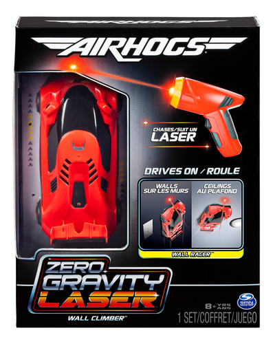 Auto De Carreras Para Escalada Air Hogs Zero Gravity Laser R