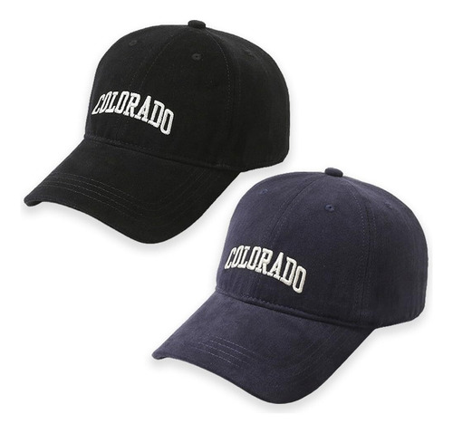 2 Piezas Gorras De Béisbol, Sombrero Sol Informal Ajustables